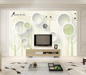 3D Round 1591 Wall Murals Wallpaper AJ Wallpaper 2 