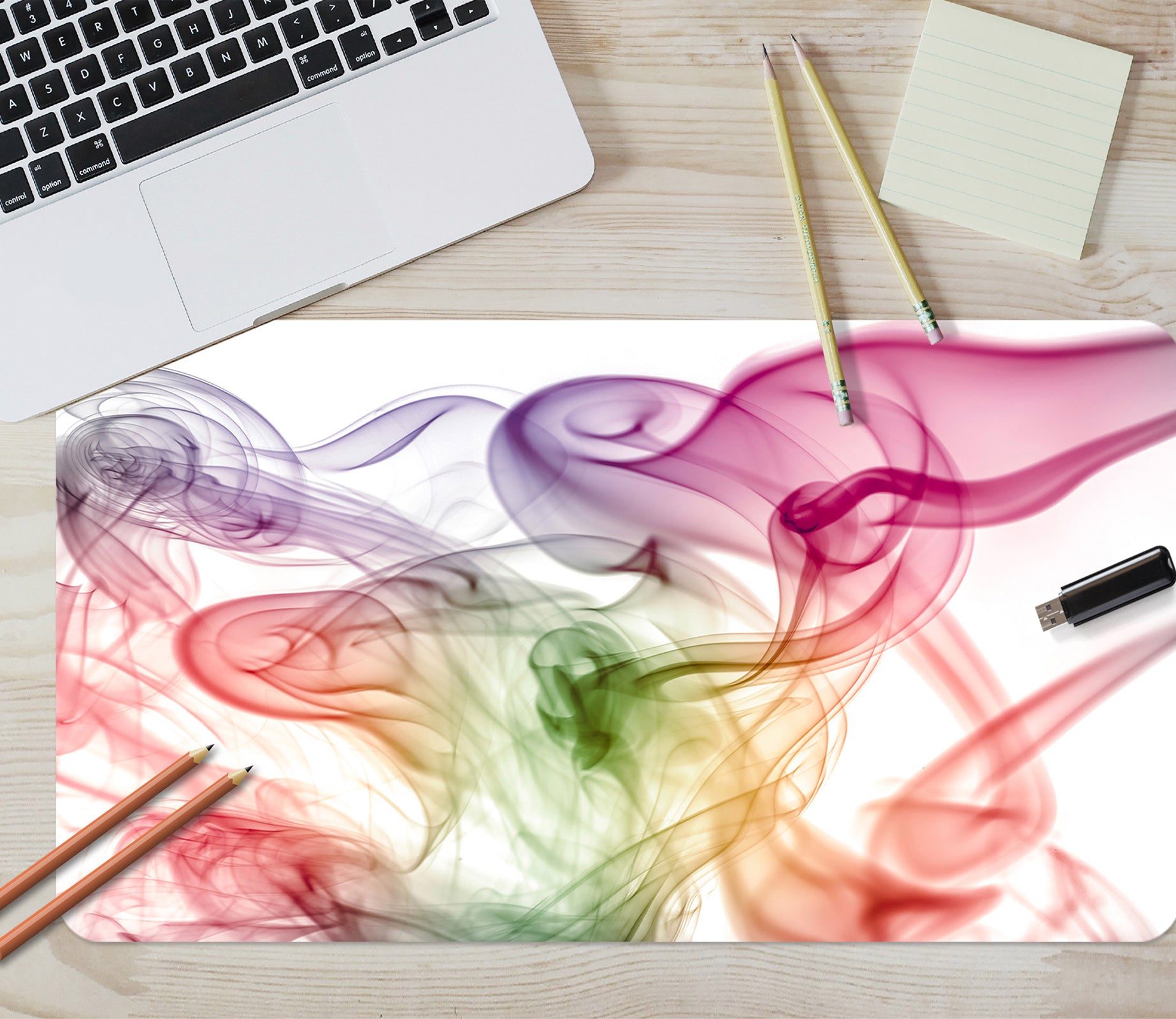 3D Color Ink 123115 Assaf Frank Desk Mat