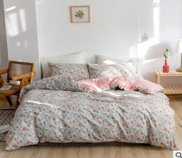 3D Floral Pattern 30119 Bed Pillowcases Quilt
