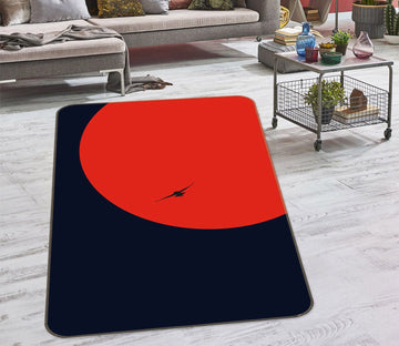 3D Red Sun Eagle 1091 Boris Draschoff Rug Non Slip Rug Mat Mat AJ Creativity Home 