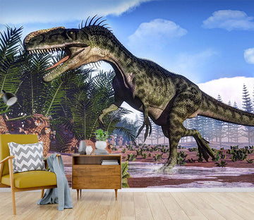 3D Forest Tyrannosaurus 1544 Wall Murals Wallpaper AJ Wallpaper 2 
