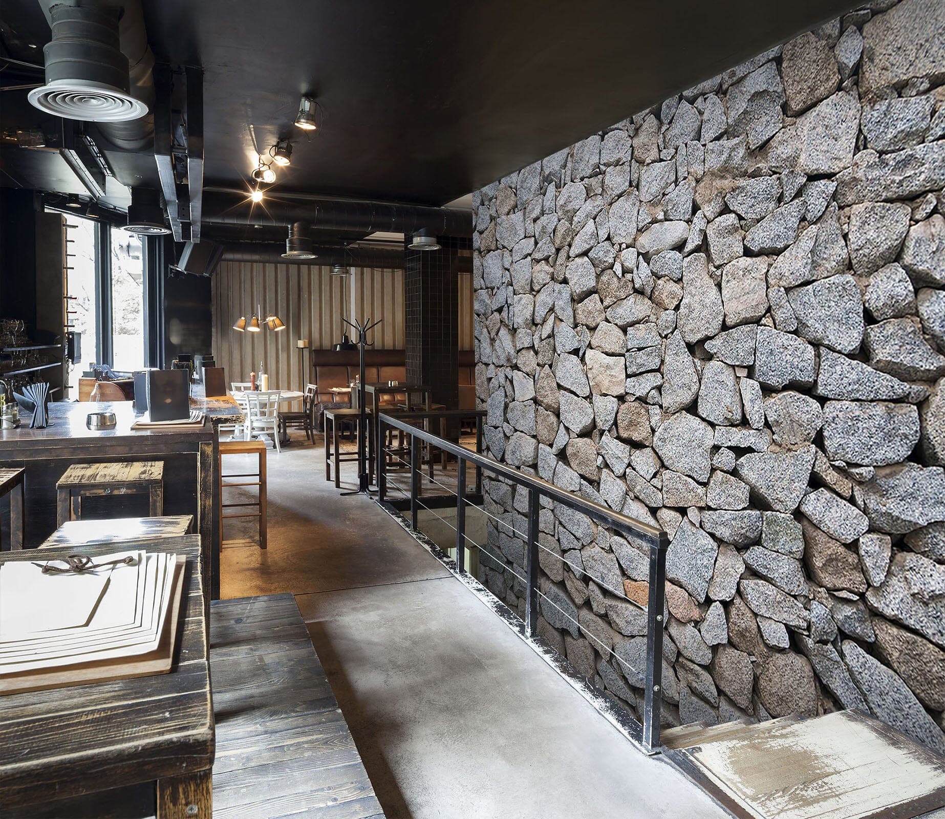 3D Stone Wall 333 Wall Murals Wallpaper AJ Wallpaper 2 