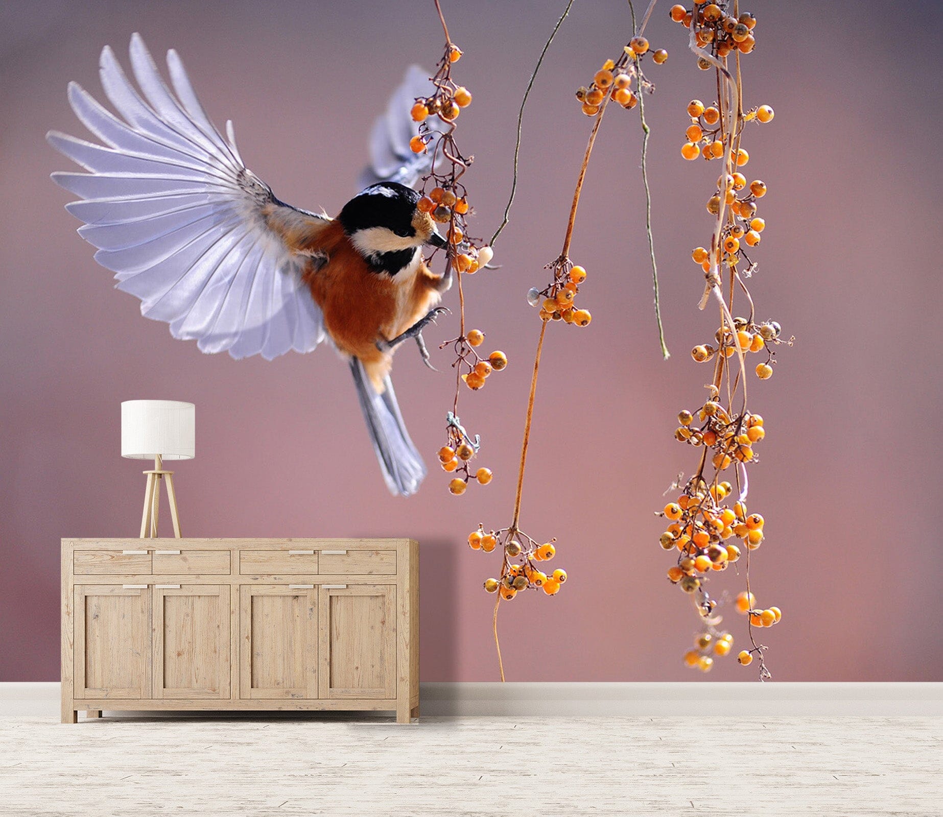 3D White Wing Bird 142 Wall Murals Wallpaper AJ Wallpaper 2 