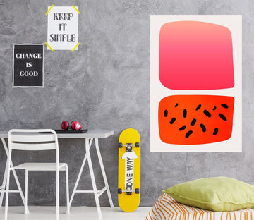 3D Abstract Watermelon 106 Boris Draschoff Wall Sticker Wallpaper AJ Wallpaper 2 
