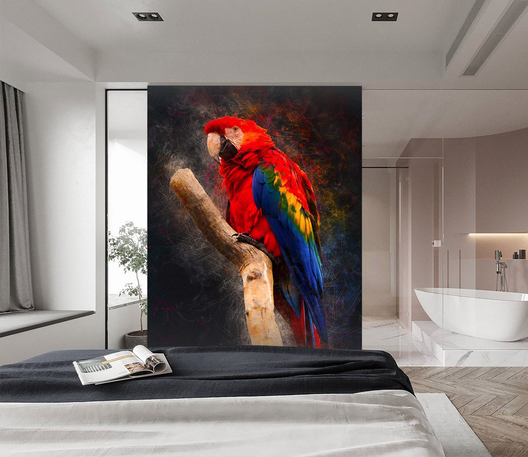 3D Parrot Mouth 256 Wallpaper AJ Wallpaper 