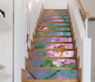 3D Pigment Flower 2006 Skromova Marina Stair Risers