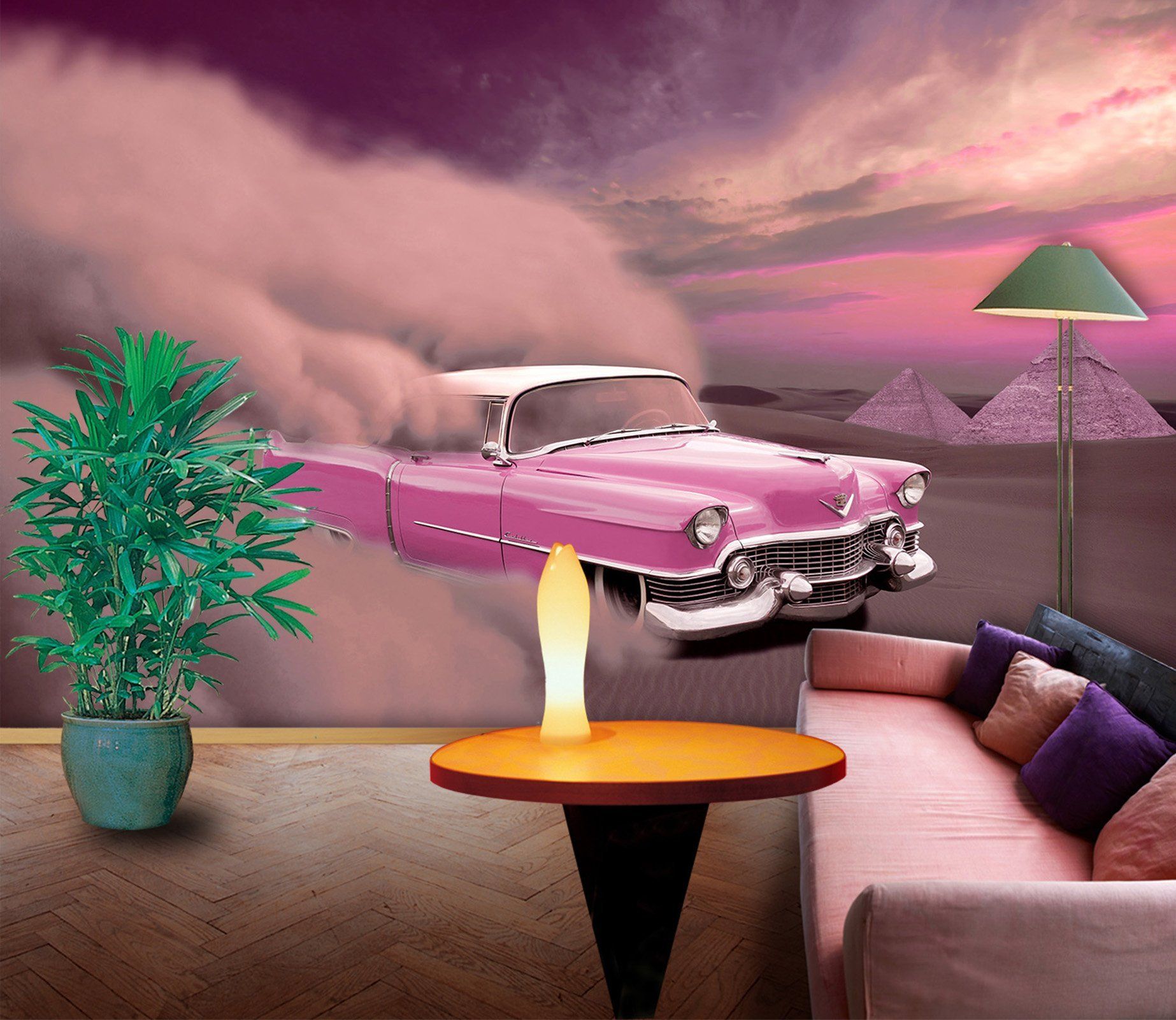 3D Desert Car 934 Vehicle Wall Murals Wallpaper AJ Wallpaper 2 