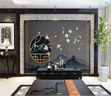 3D White Flowers 1697 Wall Murals Wallpaper AJ Wallpaper 2 