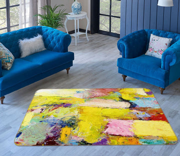 3D Color Graffiti 1074 Allan P. Friedlander Rug Non Slip Rug Mat Mat AJ Creativity Home 