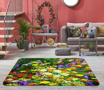 3D Beautiful Flowers 1066 Allan P. Friedlander Rug Non Slip Rug Mat Mat AJ Creativity Home 
