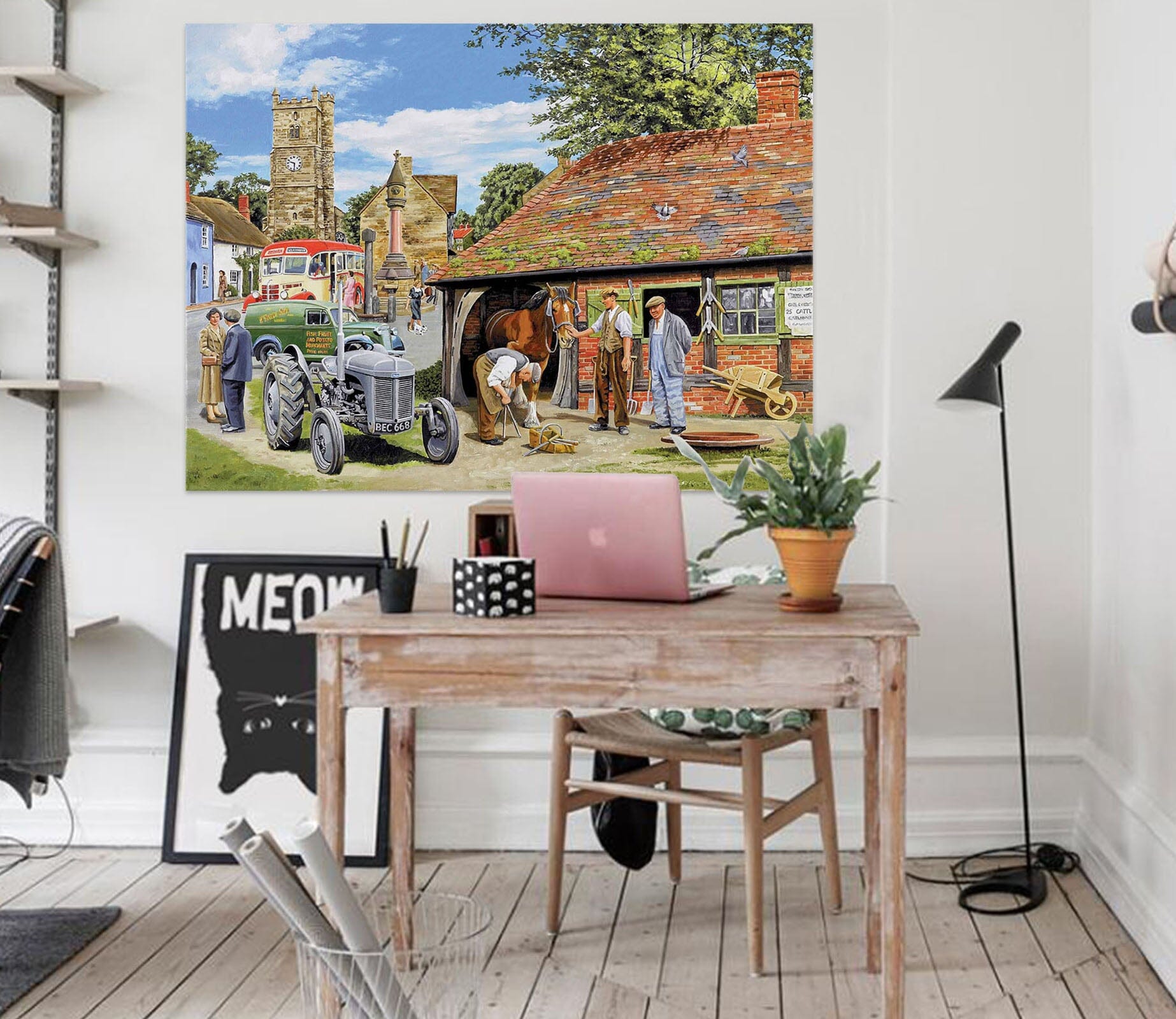 3D Old Friends 052 Trevor Mitchell Wall Sticker Wallpaper AJ Wallpaper 2 