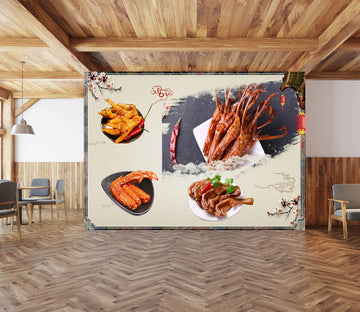 3D Signature Food 3018 Wall Murals