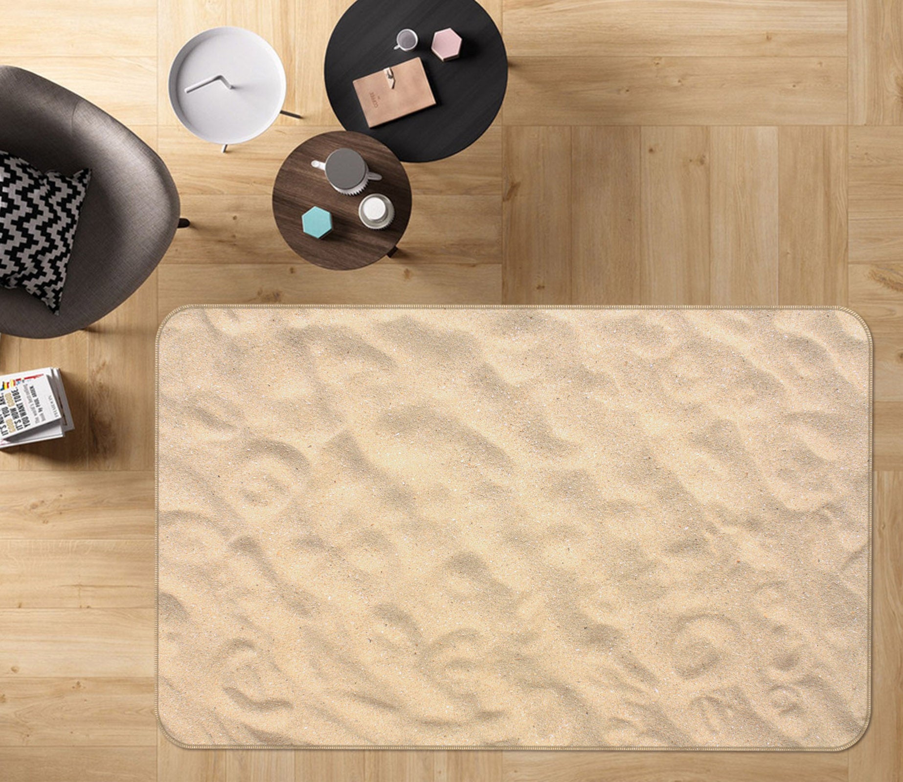 3D Sand 34145 Non Slip Rug Mat