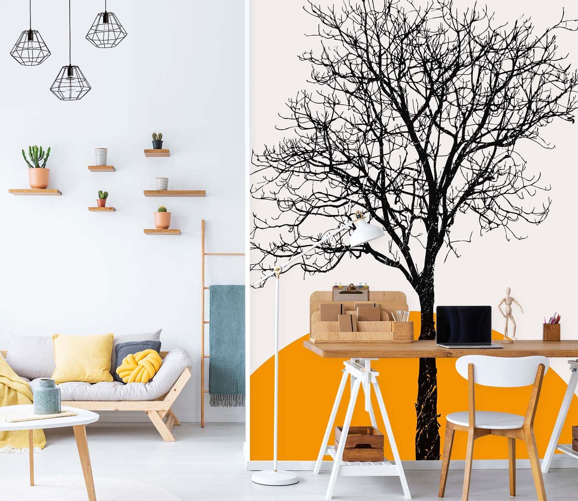 3D Dead Tree 1520 Boris Draschoff Wall Mural Wall Murals Wallpaper AJ Wallpaper 2 