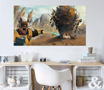 3D Battlefield 010 Vincent Hie Wall Sticker Wallpaper AJ Wallpaper 2 
