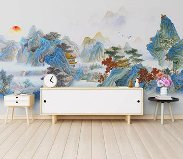 3D Colored Landscape 234 Wall Murals Wallpaper AJ Wallpaper 2 