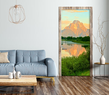 3D Grassland Lake 110216 Kathy Barefield Door Mural