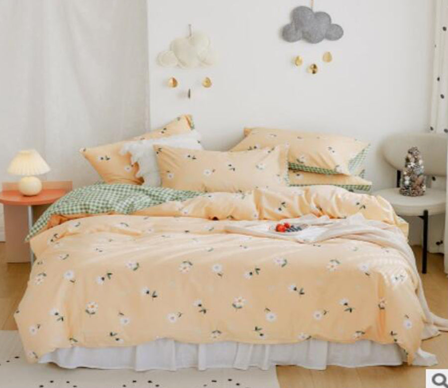 3D Daisy 20031 Bed Pillowcases Quilt