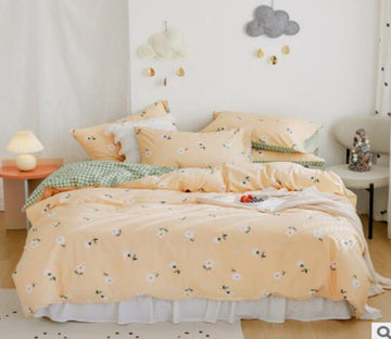 3D Daisy 20031 Bed Pillowcases Quilt