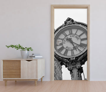 3D Clock 12210 Marco Carmassi Door Mural