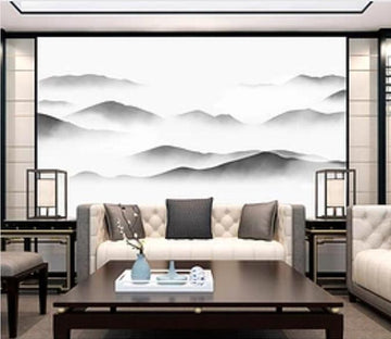 3D Misty Valley 471 Wall Murals Wallpaper AJ Wallpaper 2 