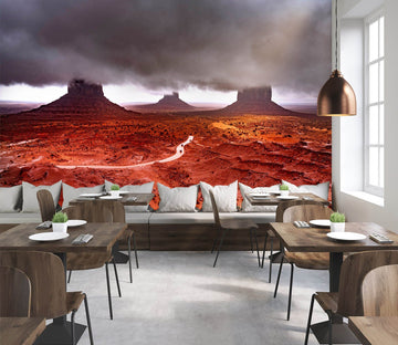 3D Red Land 1410 Marco Carmassi Wall Mural Wall Murals Wallpaper AJ Wallpaper 2 