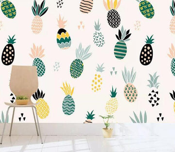 3D Delicious Pineapple 1491 Wall Murals Wallpaper AJ Wallpaper 2 
