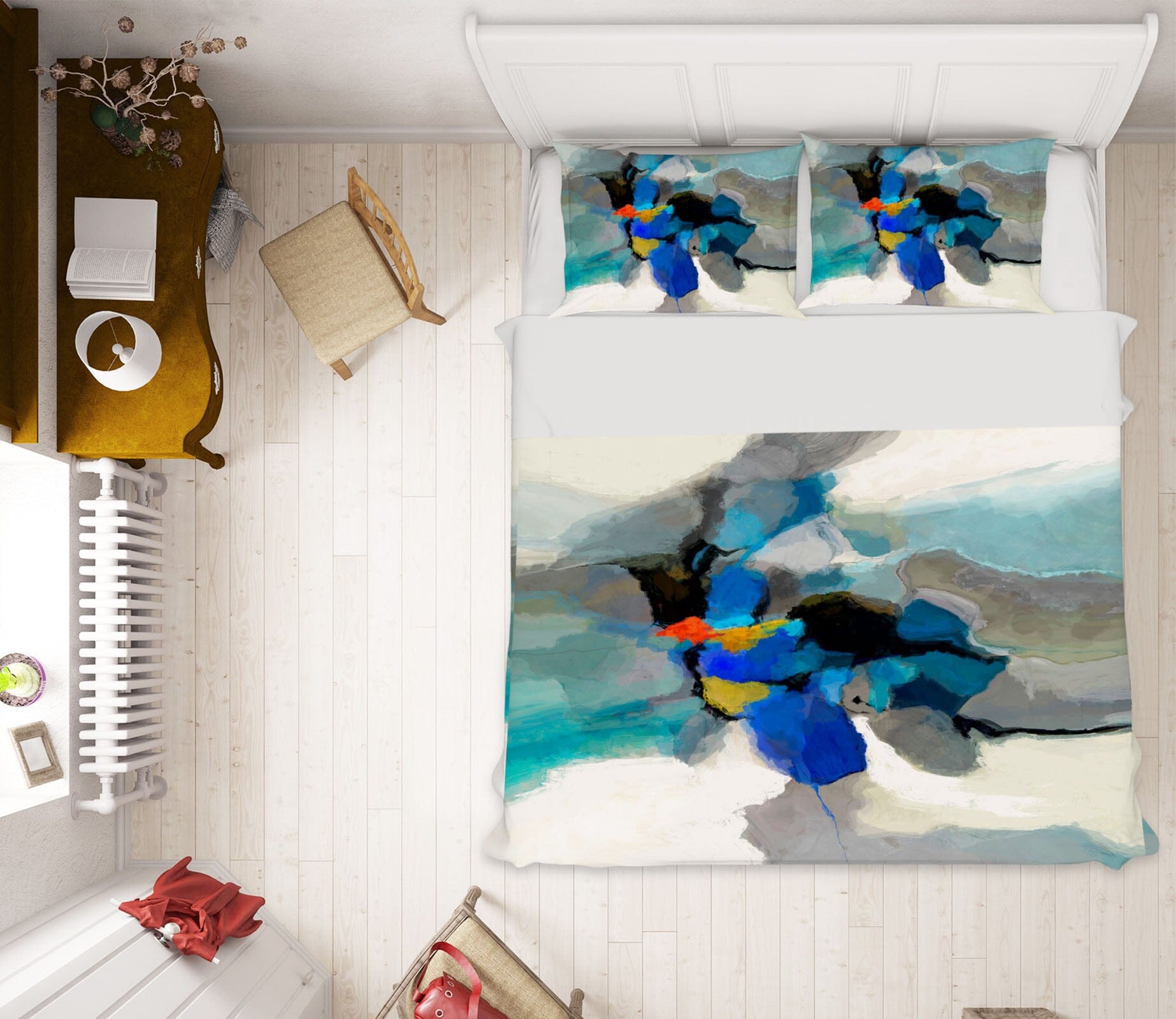 3D Ink Graffiti 2104 Michael Tienhaara Bedding Bed Pillowcases Quilt Quiet Covers AJ Creativity Home 