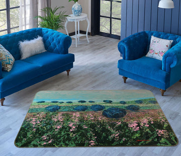 3D Night Garden 1003 Allan P. Friedlander Rug Non Slip Rug Mat Mat AJ Creativity Home 
