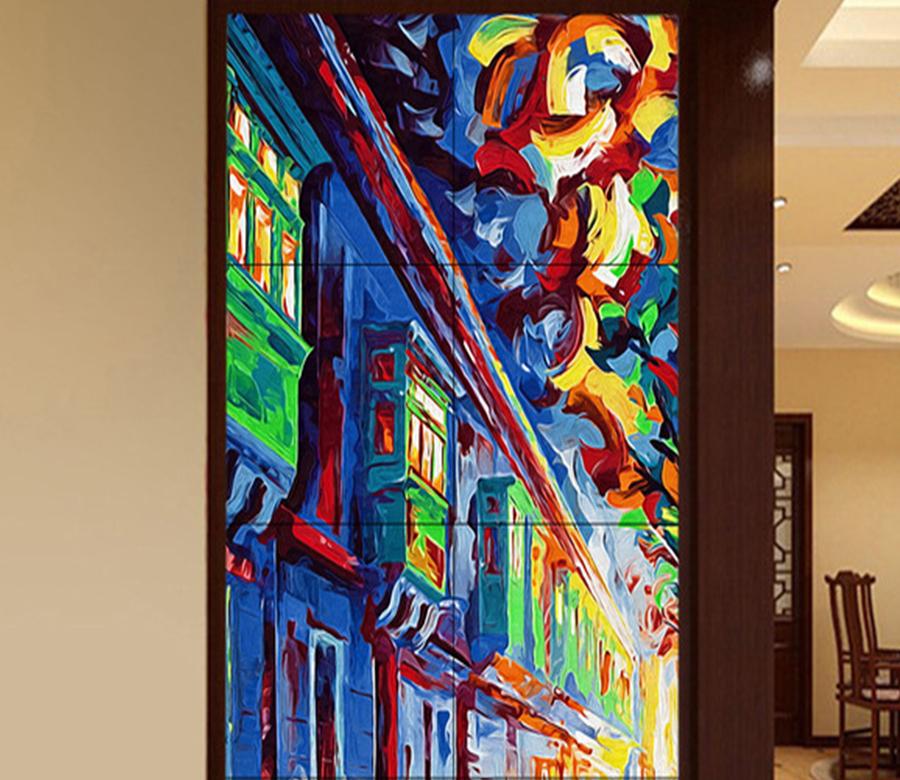 3D Street 619 Wall Murals Wallpaper AJ Wallpaper 2 