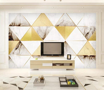 3D Colored Triangle 2392 Wall Murals Wallpaper AJ Wallpaper 2 