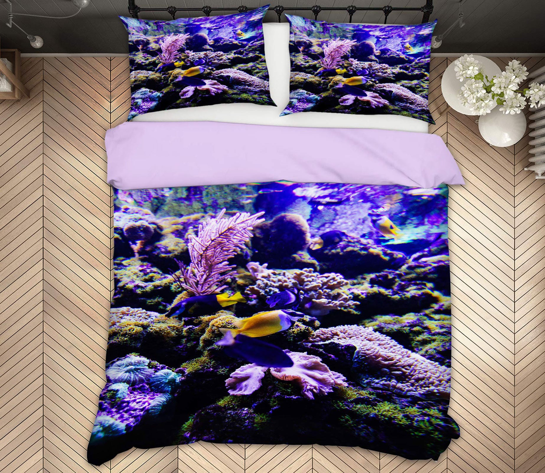 3D Reef Coral 15146 Bed Pillowcases Quilt