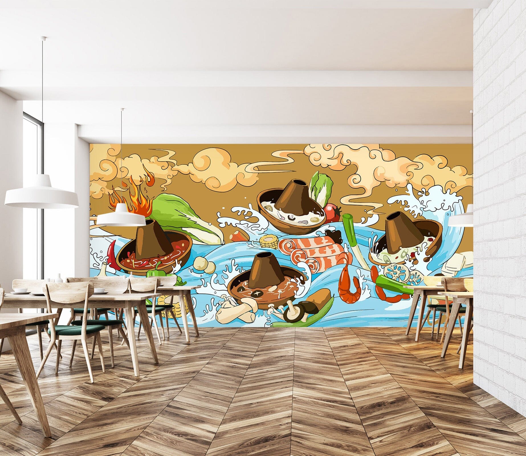 3D Washing Vegetables 1498 Wall Murals Wallpaper AJ Wallpaper 2 