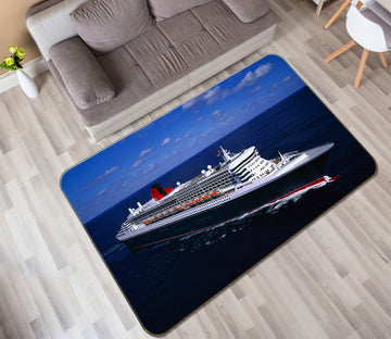 3D Steamship 68077 Vehicle Non Slip Rug Mat