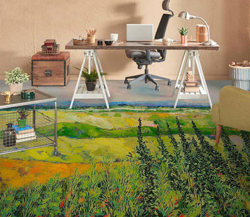 3D Grass Fielde 9560 Allan P. Friedlander Floor Mural
