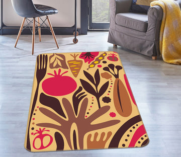 3D Pattern 32118 Non Slip Rug Mat