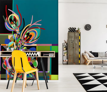 3D Color Pattern 261 Allan P. Friedlander Wall Mural Wall Murals Wallpaper AJ Wallpaper 2 