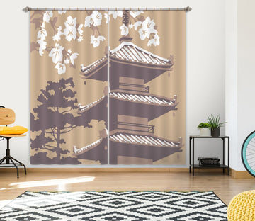 3D Japan 045 Steve Read Curtain Curtains Drapes Curtains AJ Creativity Home 