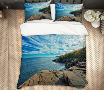 3D Coastal Maine 62007 Kathy Barefield Bedding Bed Pillowcases Quilt