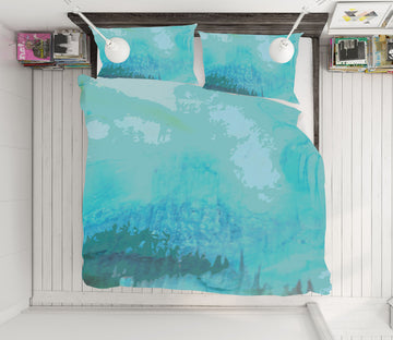 3D Blue Calm 70025 Shandra Smith Bedding Bed Pillowcases Quilt