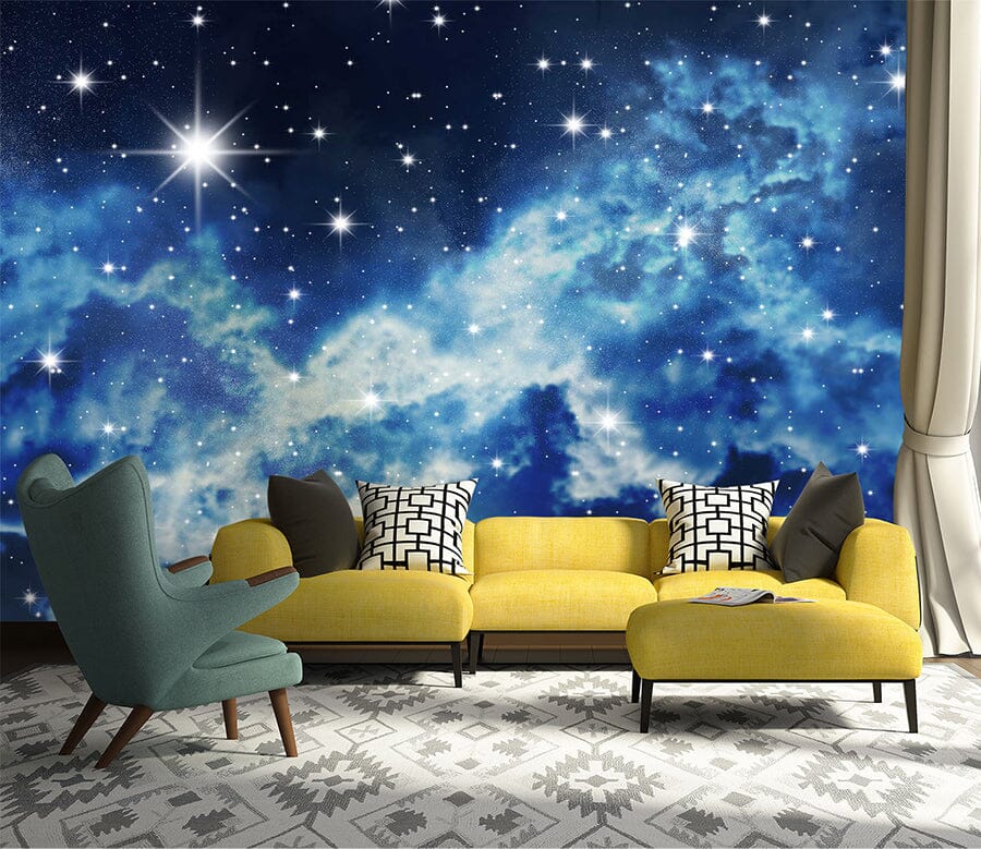 3D Shining Stars 1006 Wall Murals Wallpaper AJ Wallpaper 2 
