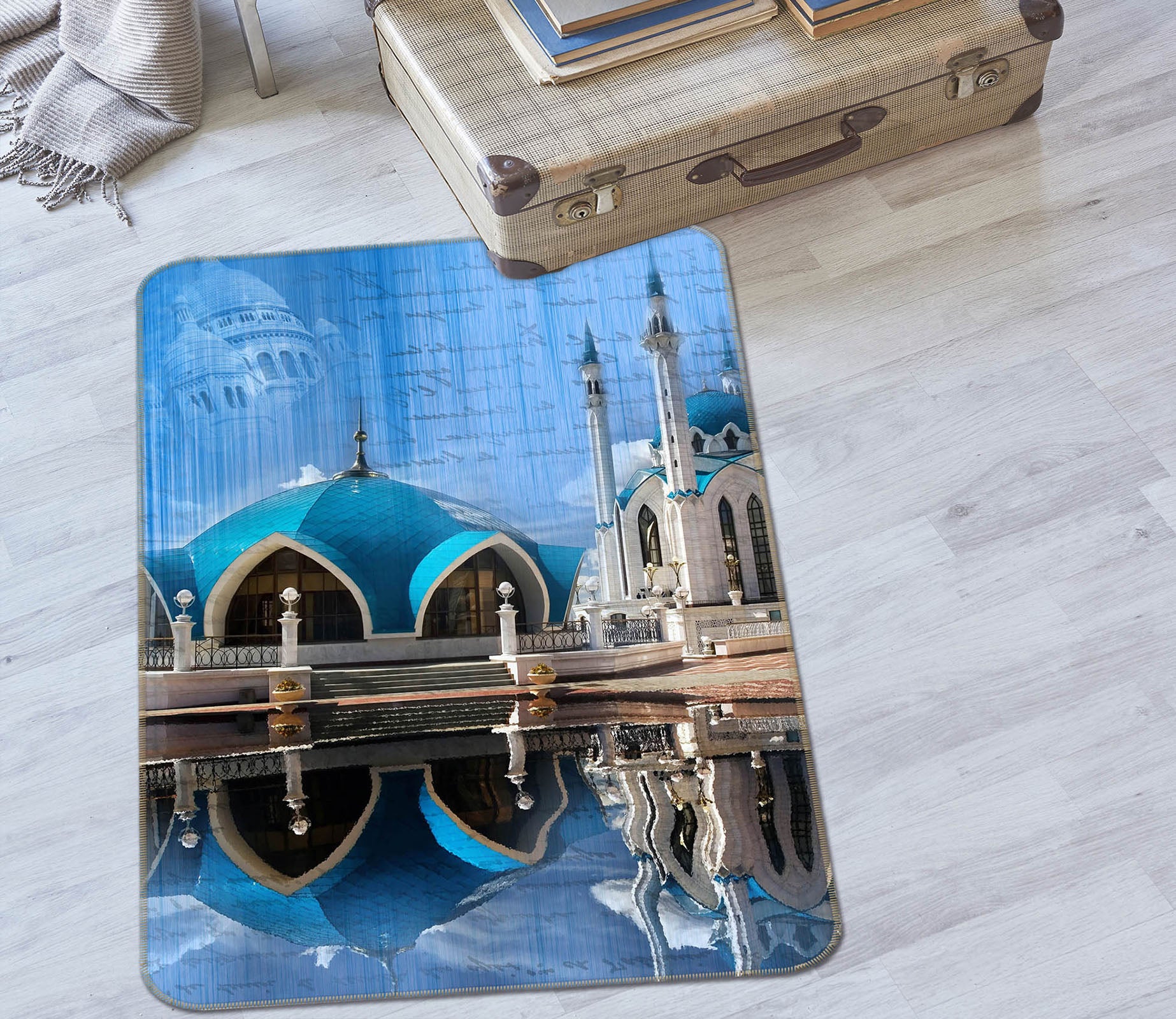 3D Building 32144 Non Slip Rug Mat