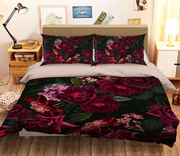 3D Flower Growth 151 Uta Naumann Bedding Bed Pillowcases Quilt Quiet Covers AJ Creativity Home 