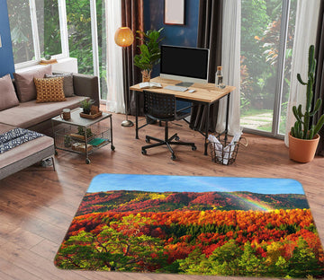 3D Mountains 76267 Non Slip Rug Mat