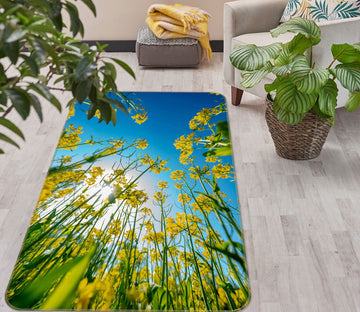 3D Rape Blossoms 27076 Non Slip Rug Mat