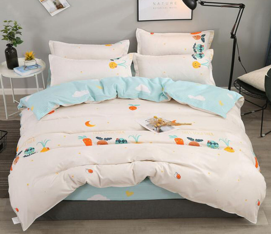 3D Vegetables 13073 Bed Pillowcases Quilt