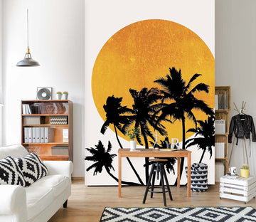 3D Moon Coconut 1483 Boris Draschoff Wall Mural Wall Murals Wallpaper AJ Wallpaper 2 