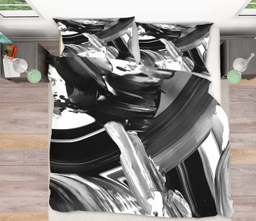 3D Gray Pattern 16112 Bed Pillowcases Quilt