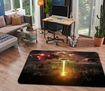 3D Spaceship 42061 Vehicle Non Slip Rug Mat