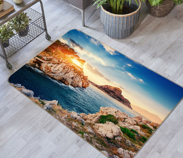 3D Sea Stone 29193 Non Slip Rug Mat